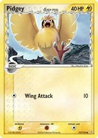 Image for Pidgey (Delta Species) (77/110) - Pokemon
