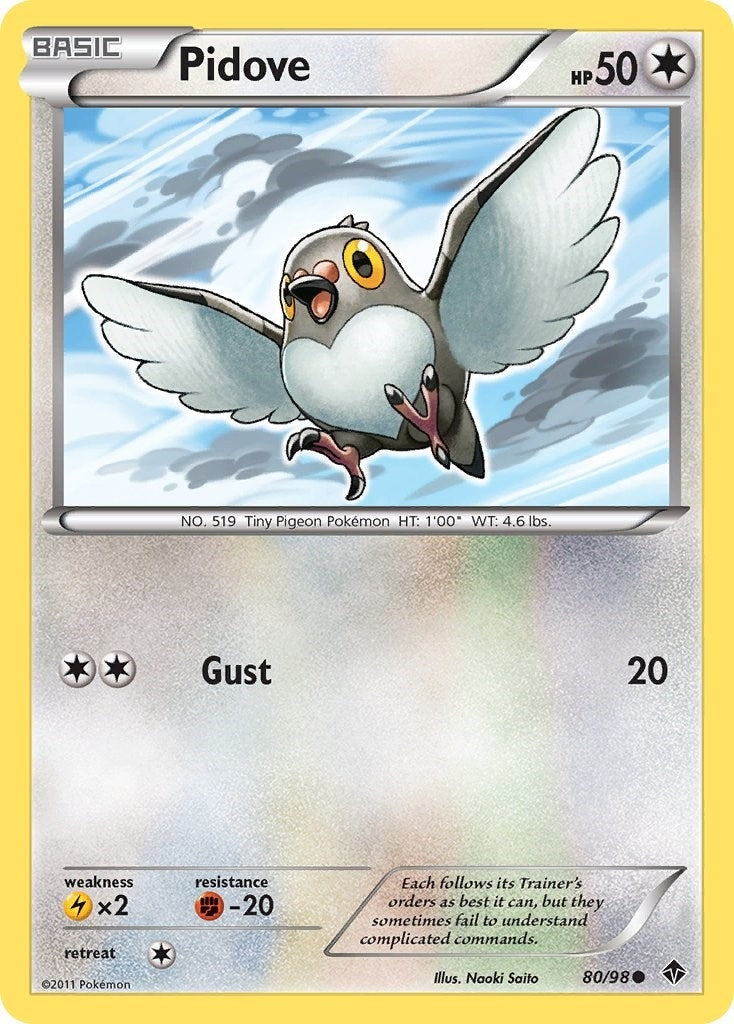 Image for Pidove (80/98) - Pokemon
