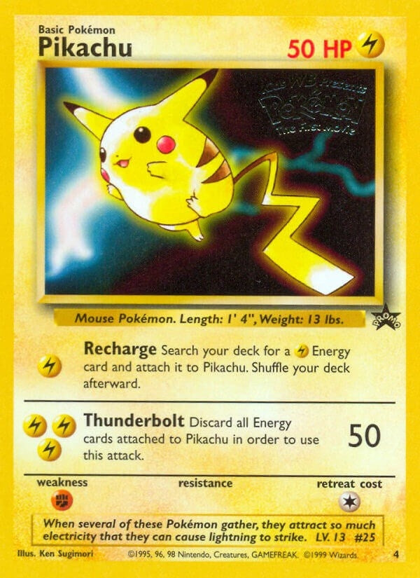 Image for Pikachu (Movie Promo) (04/53) - Pokemon