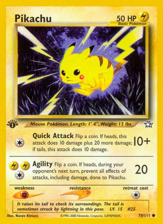 Image for Pikachu (070/111) - Pokemon