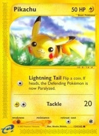Image for Pikachu (124/165) - Pokemon