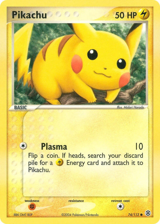 Image for Pikachu (74/112) - Pokemon