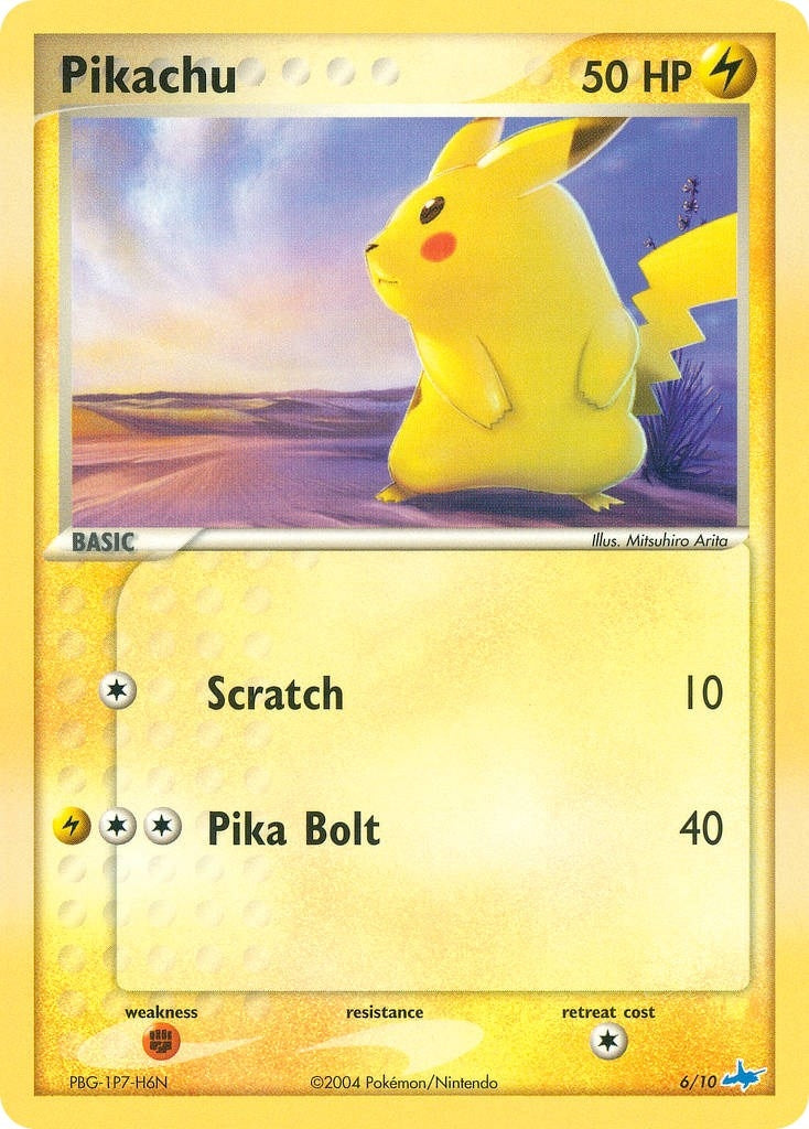 Image for Pikachu (6/10) - Pokemon