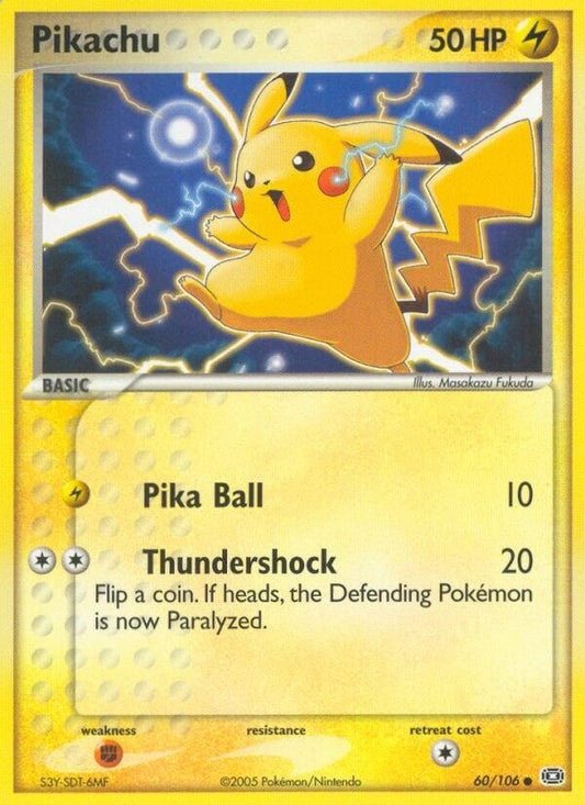 Image for Pikachu (60/106) - Pokemon