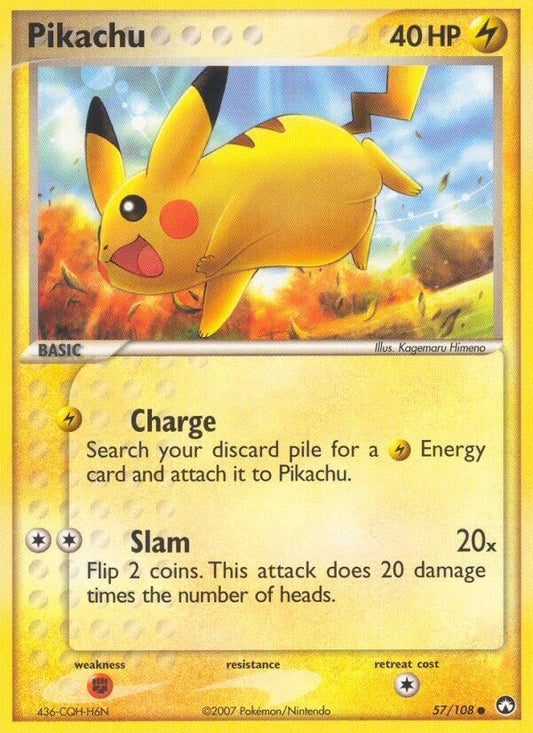 Image for Pikachu (57/108) - Pokemon