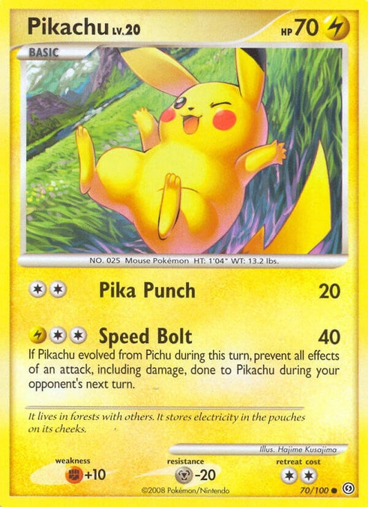 Image for Pikachu (70/100) - Pokemon
