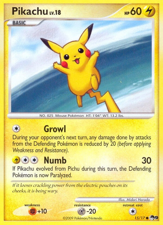 Image for Pikachu (015/017) - Pokemon