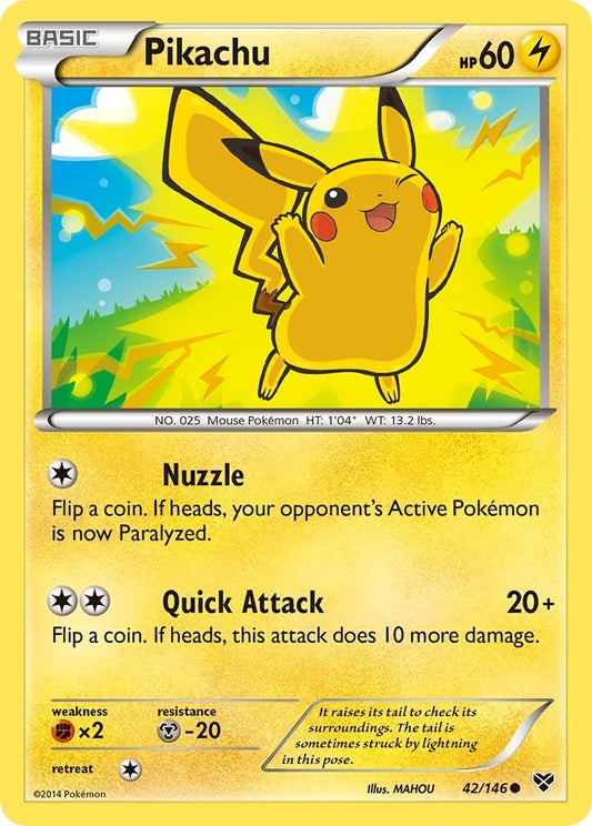 Image for Pikachu (42/146) - Pokemon