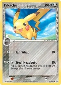 Image for Pikachu (Delta Species) (79/110) - Pokemon
