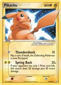 Image for Pikachu Star (104/110) - Pokemon