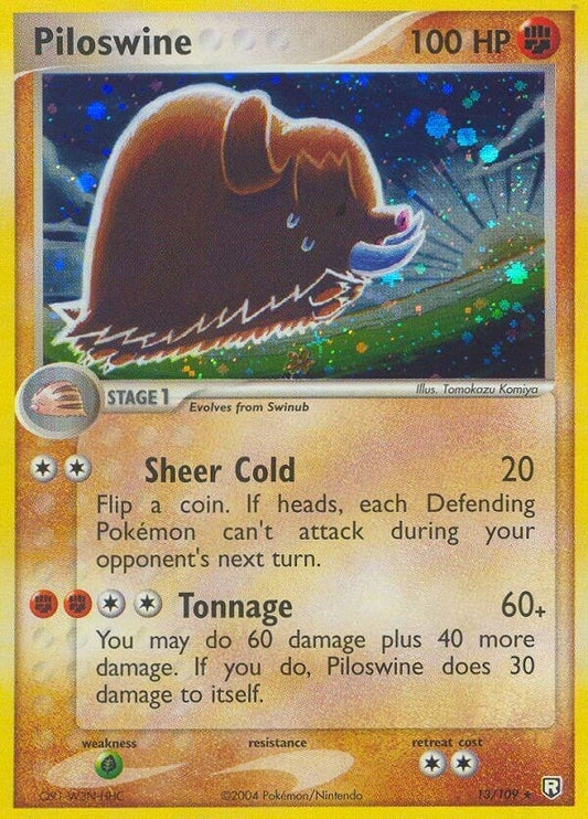 Image for Piloswine (13/109) - Pokemon