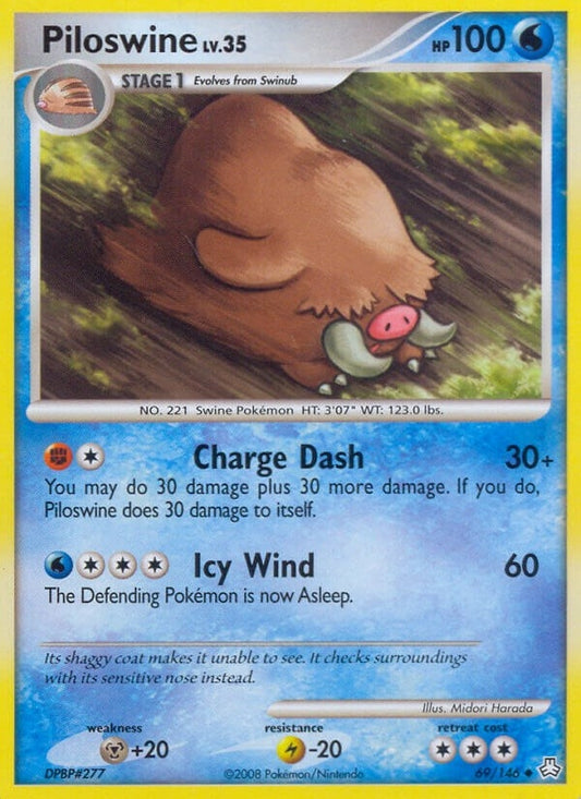 Image for Piloswine (69/146) - Pokemon