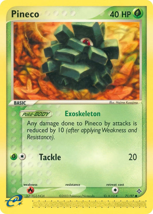 Image for Pineco (71/97) - Pokemon