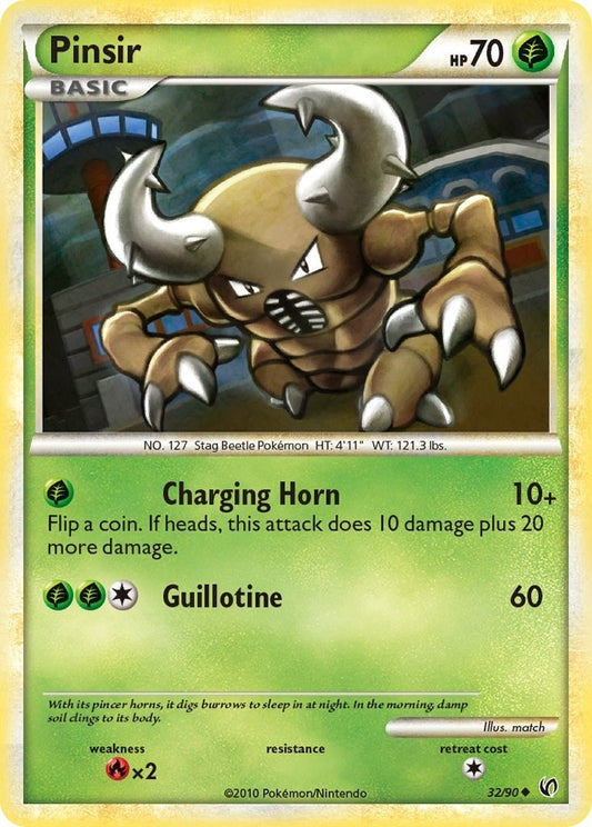 Image for Pinsir (32/90) - Pokemon