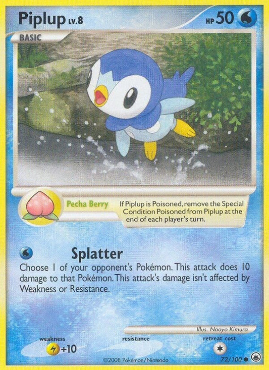 Image for Piplup (72) (72/100) - Pokemon