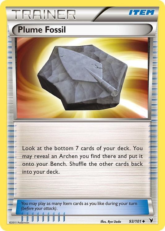 Image for Plume Fossil (93/101) - Pokemon