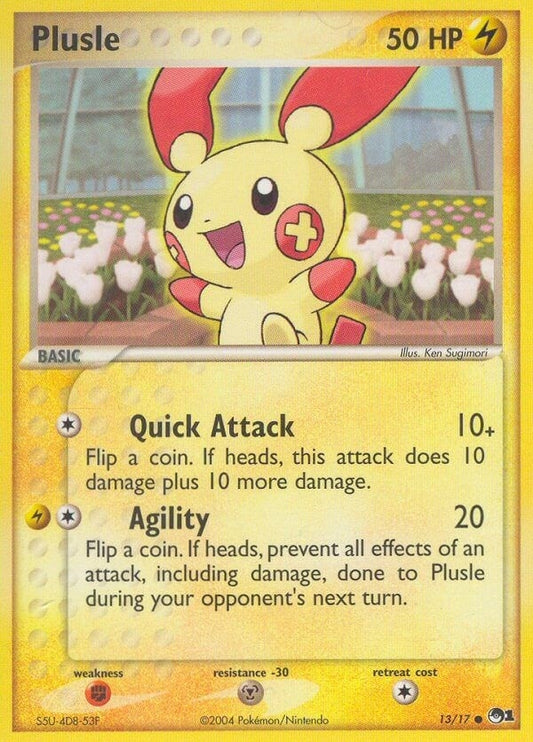 Image for Plusle (013/017) - Pokemon