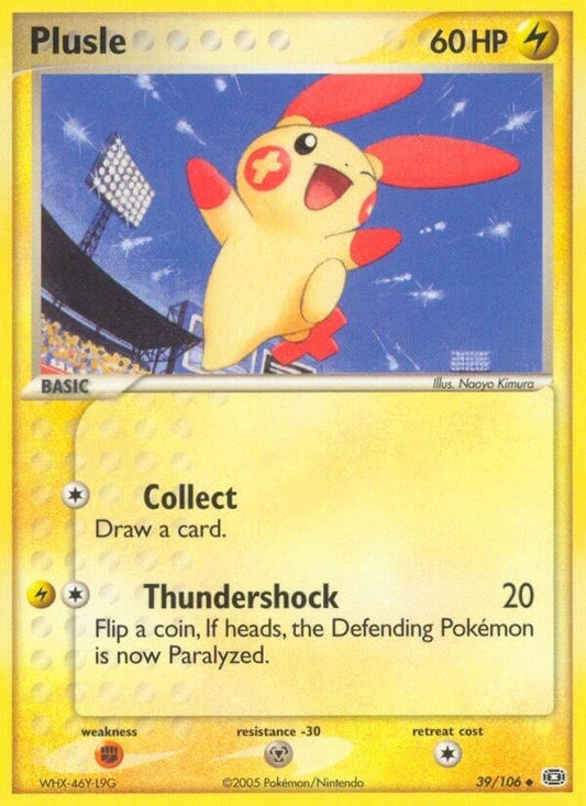 Image for Plusle (39/106) - Pokemon