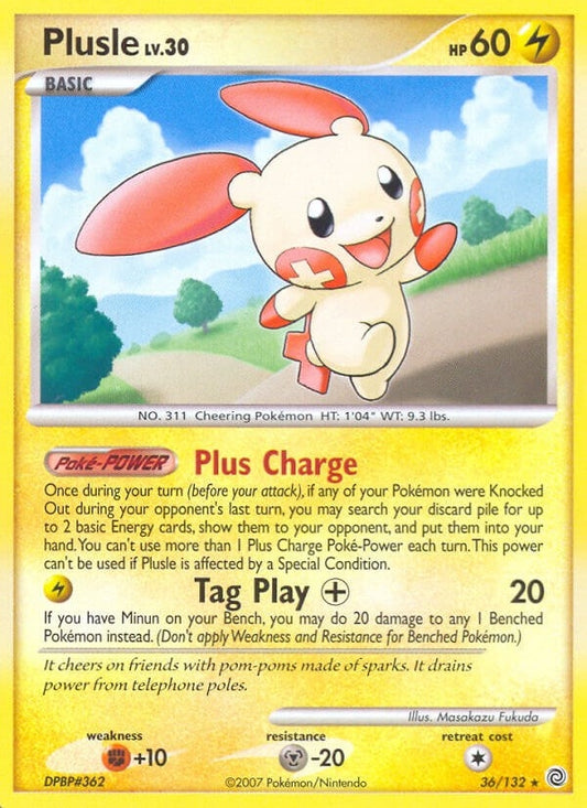 Image for Plusle (36/132) - Pokemon