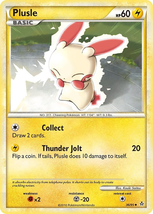 Image for Plusle (36/95) - Pokemon