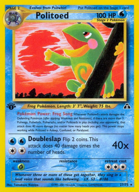 Image for Politoed (27) (27/75) - Pokemon
