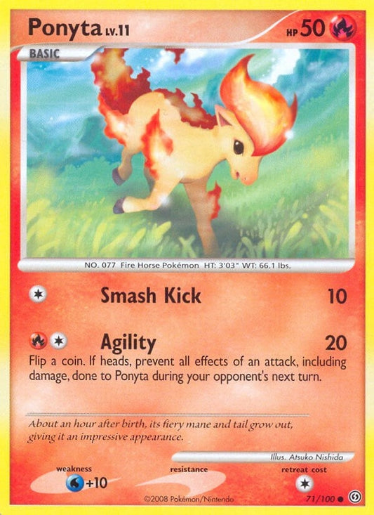 Image for Ponyta (71/100) - Pokemon