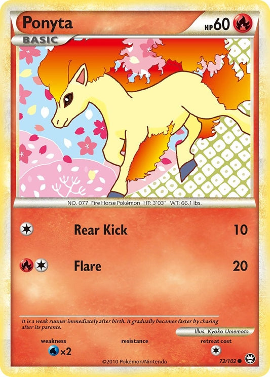 Image for Ponyta (72/102) - Pokemon