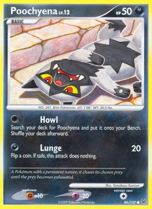 Image for Poochyena (86/127) - Pokemon