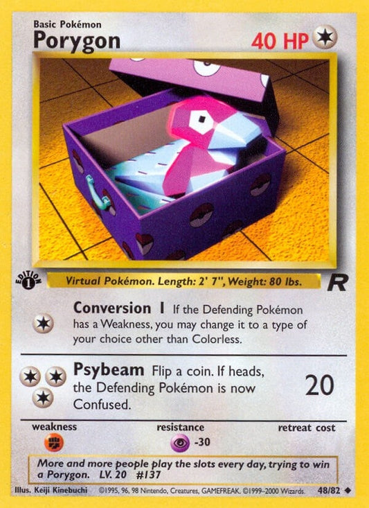 Image for Porygon (48/82) - Pokemon
