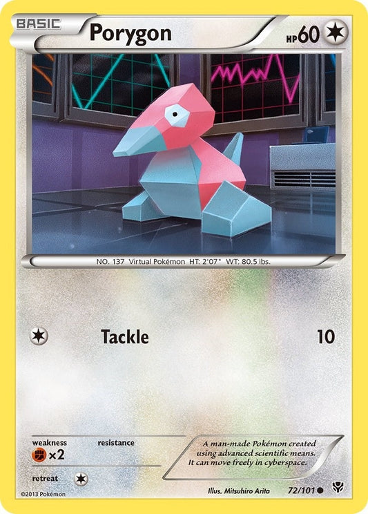 Image for Porygon (72/101) - Pokemon
