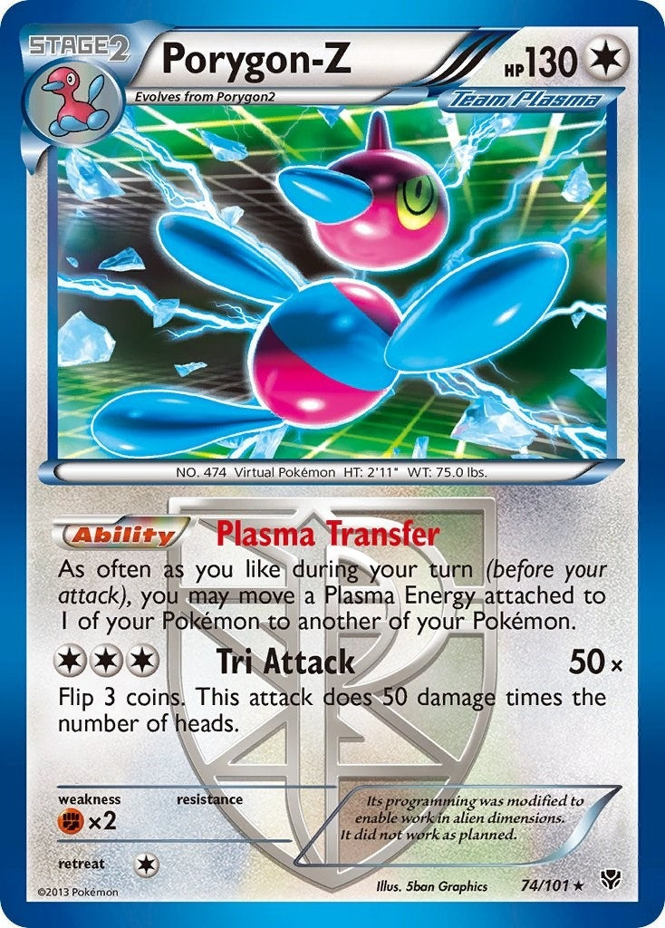 Image for Porygon-Z (Team Plasma) (74/101) - Pokemon
