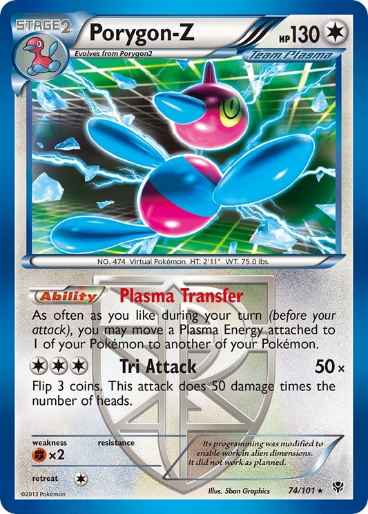 Image for Porygon-Z (Team Plasma) (74/101) - Pokemon