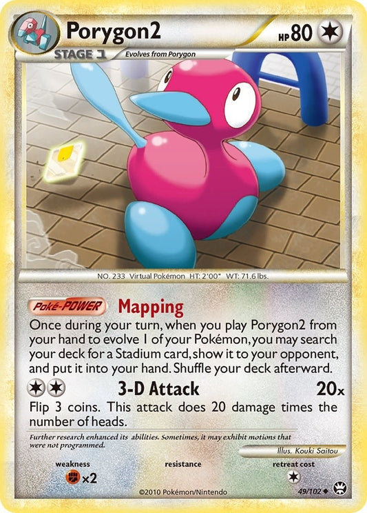 Image for Porygon2 (49/102) - Pokemon