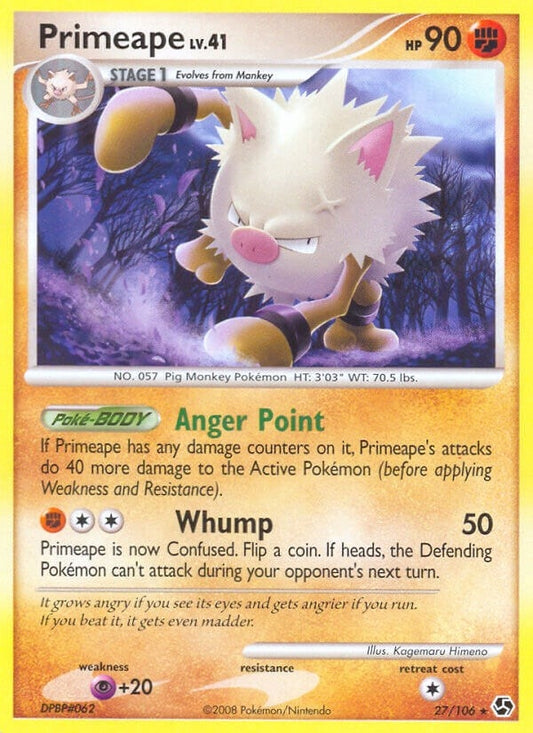 Image for Primeape (27/106) - Pokemon