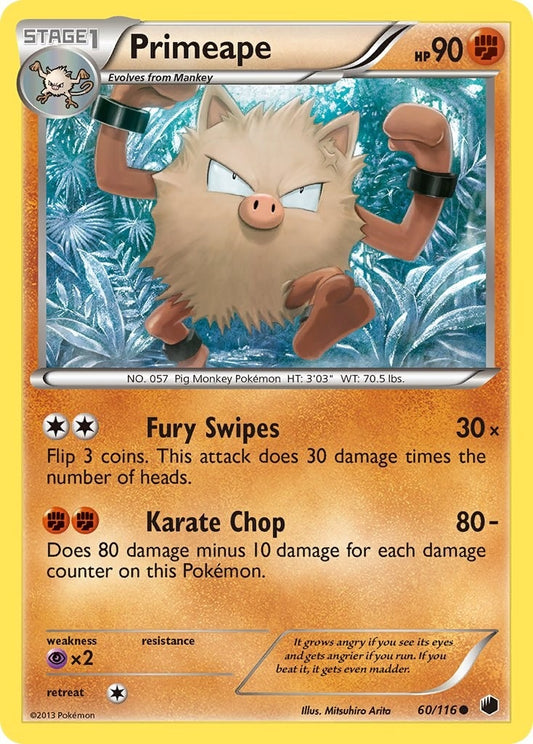 Image for Primeape (60/116) - Pokemon