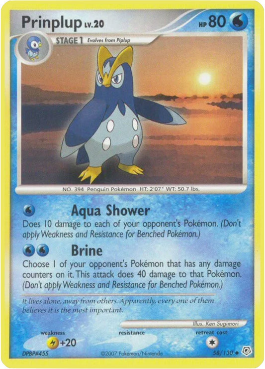 Image for Prinplup (58/130) - Pokemon