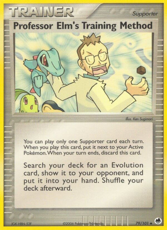 Image for Professor Elm's Training Method (79/101) - Pokemon