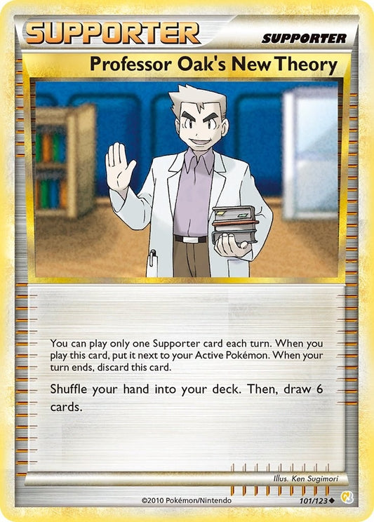 Image for Professor Oak's New Theory (101/123) - Pokemon