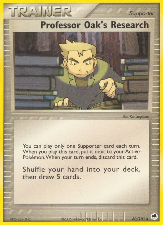 Image for Professor Oak's Research (80/101) - Pokemon