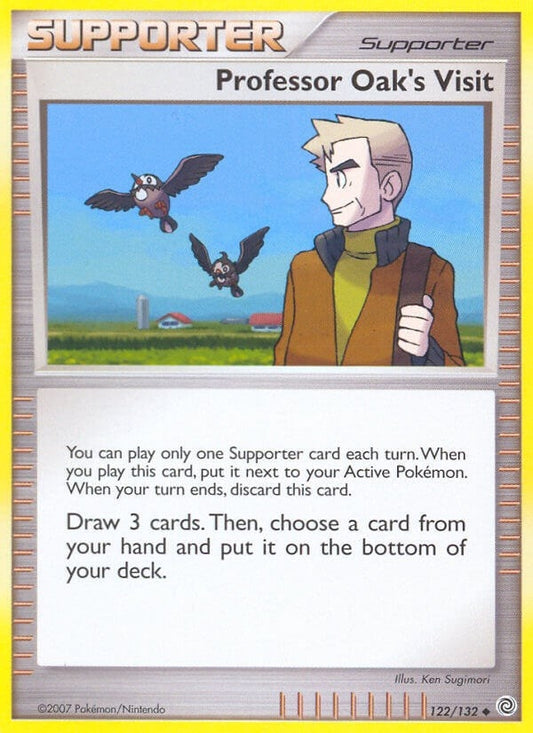 Image for Professor Oak's Visit (122/132) - Pokemon