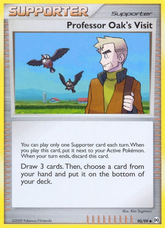 Image for Professor Oak's Visit (90/99) - Pokemon