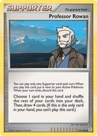 Image for Professor Rowan (112/130) - Pokemon