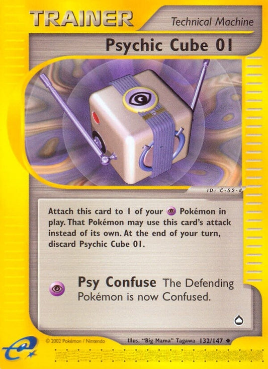 Image for Psychic Cube 01 (132/147) - Pokemon