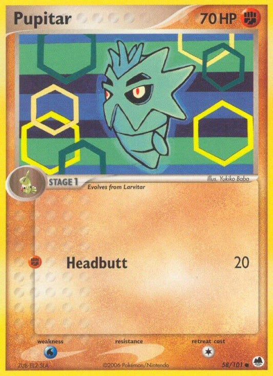 Image for Pupitar (58/101) - Pokemon