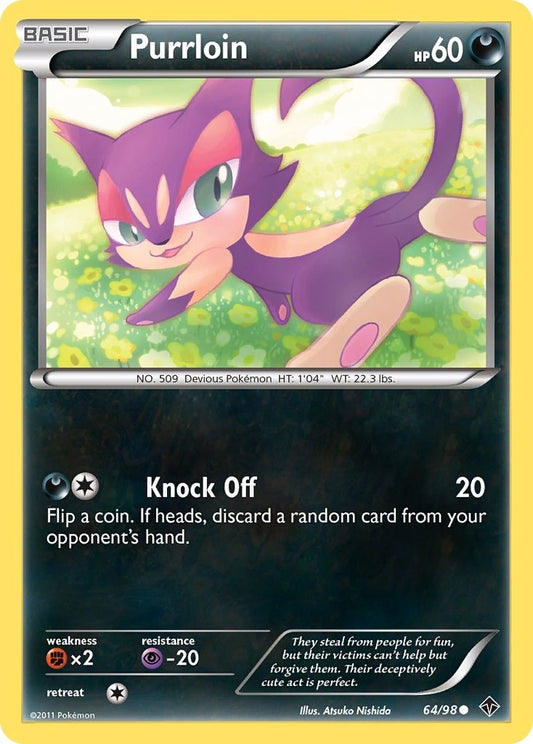 Image for Purrloin (64/98) - Pokemon