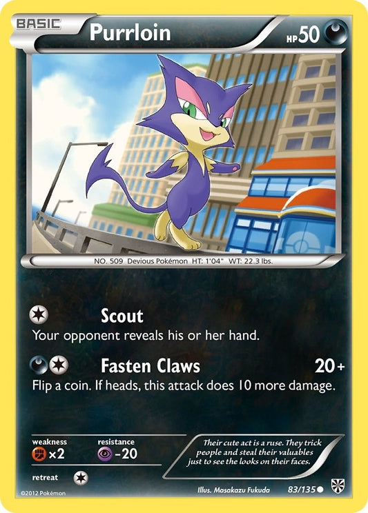 Image for Purrloin (83) (83/135) - Pokemon