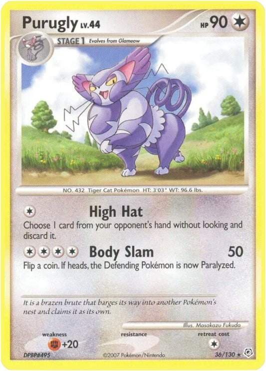 Image for Purugly (36/130) - Pokemon