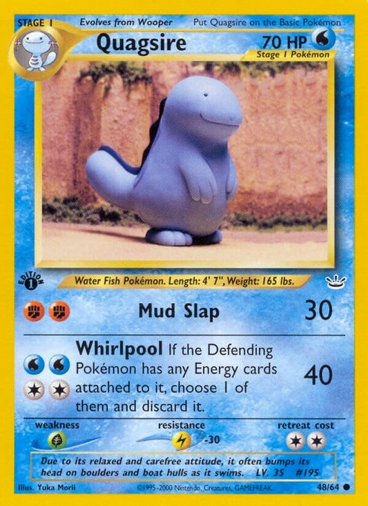Image for Quagsire (48/64) - Pokemon
