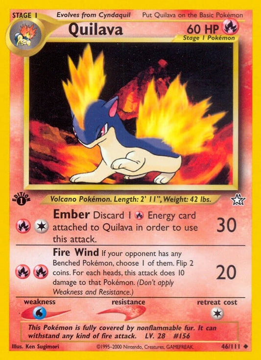 Image for Quilava (46) (046/111) - Pokemon