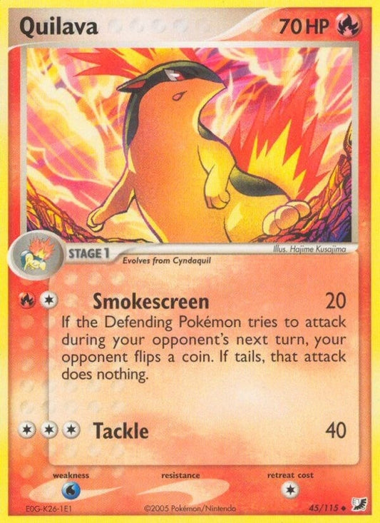 Image for Quilava (45/115) - Pokemon